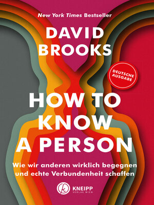 cover image of How to know a person